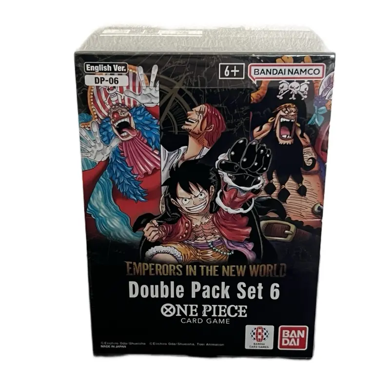 One Piece Double Pack Set 6 Display Case Emperors In The New World - TikTok  Shop