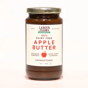 Apple Butter - Plant Based Spread Made with 4 Wholesome Ingredients