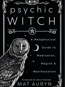 Psychic Witch: A Metaphysical Guide to Meditation, Magick & Manifestation (Mat Auryn's Series 1) Trade Paperback - Access Mind-Spirit Potential, Awaken Senses, Inner Tools for Magick, Master Energy Wielding