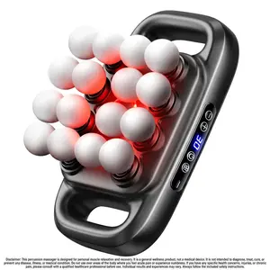 16-head fascia massage gun muscle massager, multi-head neck relaxation massage hammer, whole-body relaxation, small gift/present