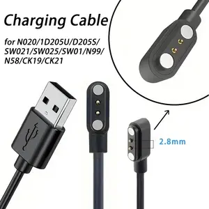 Smartwatch Charger USB Fast Charging Cable Compatible with Multiple Models Durable Reliable Design Ideal Gift for Tech Enthusiasts