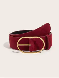 Women's Fashionable Solid Color Belt for Jeans, Fashion Belt for Party, Daily Clothing Decor, Trendy All-match & Exquisite Belt for Gift, Casual Dress Belt, Stylish Belts