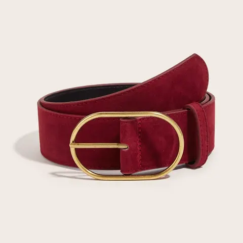 Women's Fashionable Solid Color Belt for Jeans, Fashion Belt for Party, Daily Clothing Decor, Trendy All-match & Exquisite Belt for Gift, Casual Dress Belt, Casual Waist Belt, Stylish Belts