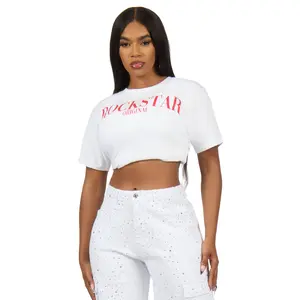 Octavia White/Red T-Shirt