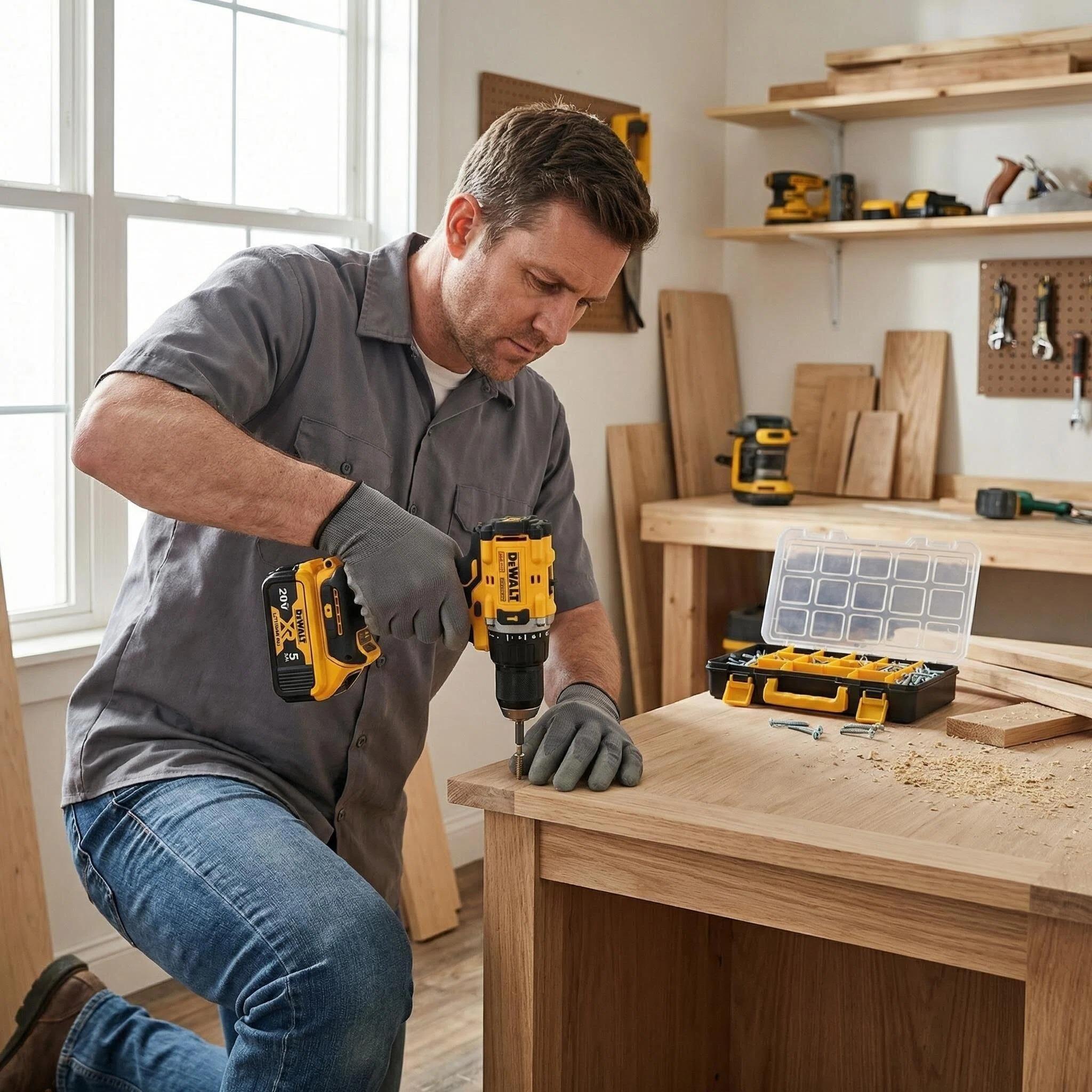 DEWALT DCF805 Power Drill Brushless 20V LED 90Nm