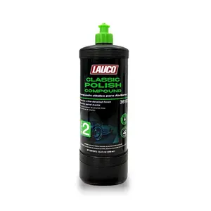 Lauco Step 2 Fine Polish Compound - Silicone-Free Car Paint Polishing Product, Professional Automotive Scratch Repair Remover, High-Gloss Finish Solution - 36102