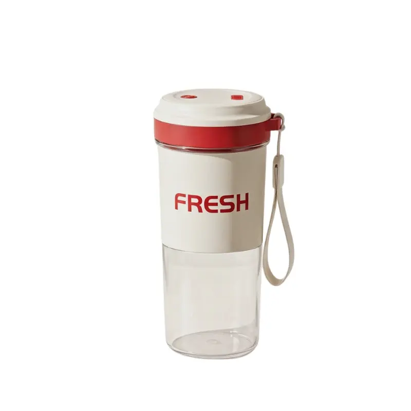 Portable Wireless Electric USB Juicer Blender Cup, 350ml Mini Blender with 38 Blades, Cordless Smoothie Blender for Protein Shakes, Fruit Juice & Travel Use