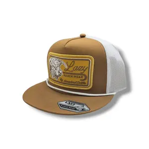 Lazy J Hat - Coyote Brown/White Dust Storm