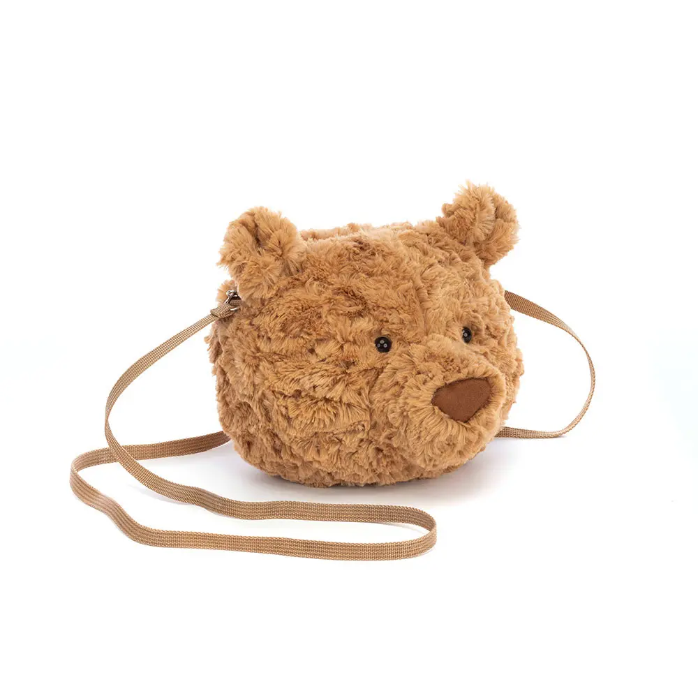 **Jellycat Amuseables Plush Crossbody Bag, Cute Kawaii Shoulder Bag, Soft Stuffed Novelty Purse, Collectible Plush Accessory & Gift**