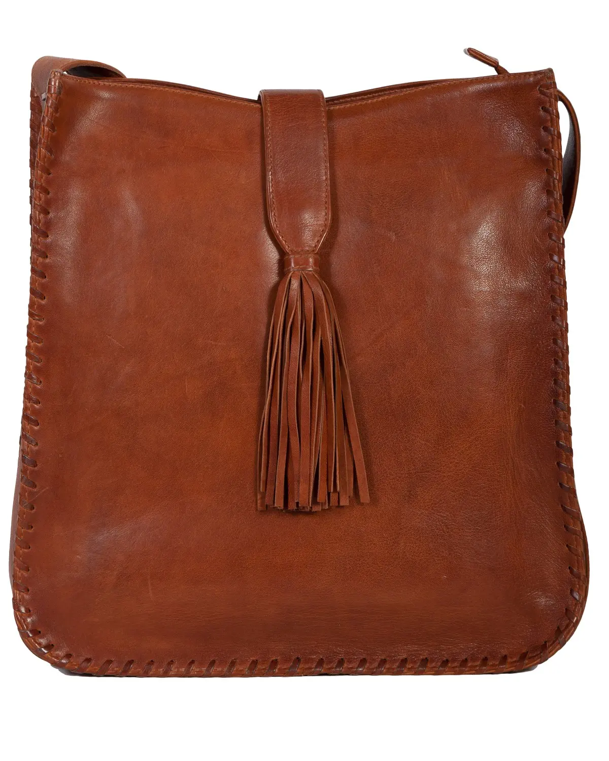 Scully Women's Women'S Leather Bag With Whipstitching - B179