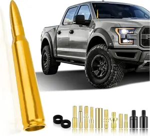 Car Bullet Antenna,Truck Exterior Decoration Accessories Car Vehicle Replacement Antenna Conpatible with Ford F150 RAM 1500 GMC Heavy Duty Pickup Trucks Accessories