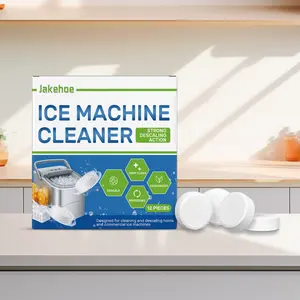 Ice Maker Cleaning Tablets for Home Use, Gentle Deodorizing and Descaling Care for Ice Machines, Essential Maintenance Solution