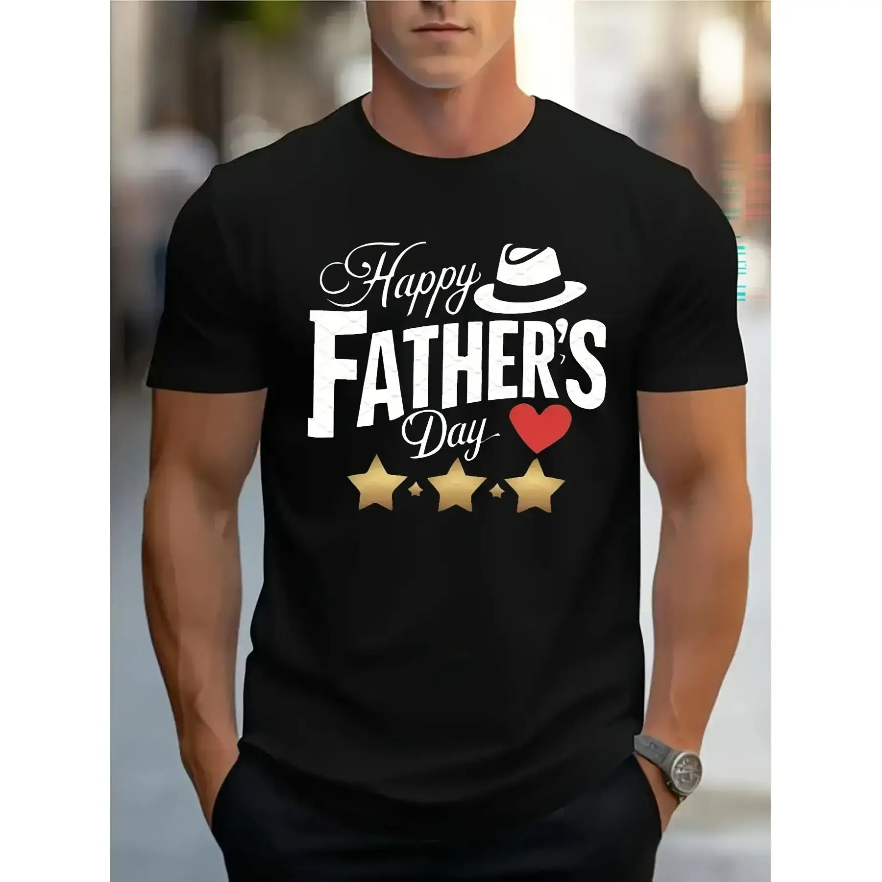 Men'S T-Shirt Featuring a Comfortable Crew Neck And Casual Short Sleeves, Made from Soft And Breathable Fabric.This Trendy Top Is Perfect for Summer And Spring Streetwear lsj08