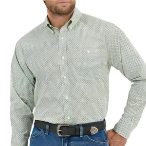 Wrangler RELAXED FIT GEO PRINT SHIRT - 112359455