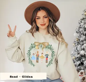 Nutcracker Dance Christmas Sweatshirt Cute Holiday Gift DanceTeacher Christmas Shirt Christmas Sweater Holiday Sweater Xmas Gift