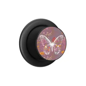 Botanical Butterfly | Pink MagSafe Phone Grip