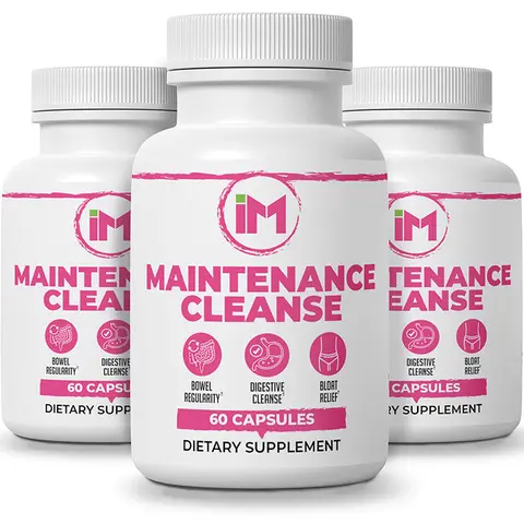 IM Maintenance Cleanse - 3 Bottles - Special Formula for Healthy Digestion - Supplement, Fitness (Copy)