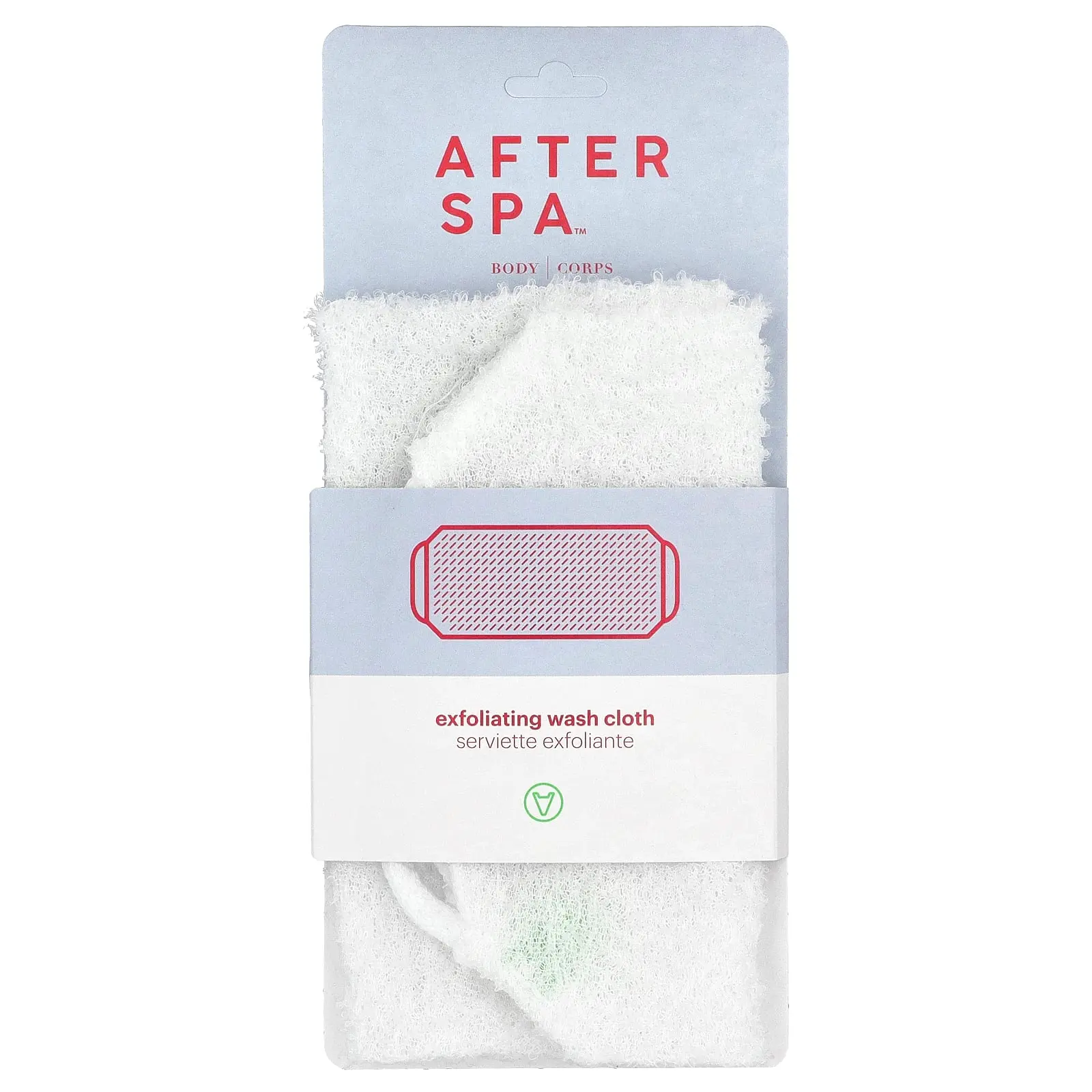 AfterSpa Exfoliating Wash Cloth, 1 Cloth