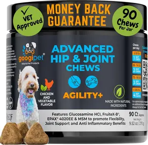 Googipet Agility+ Advanced Hip and Joint Chews for Dogs