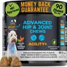Googipet Agility+ Advanced Hip and Joint Chews for Dogs