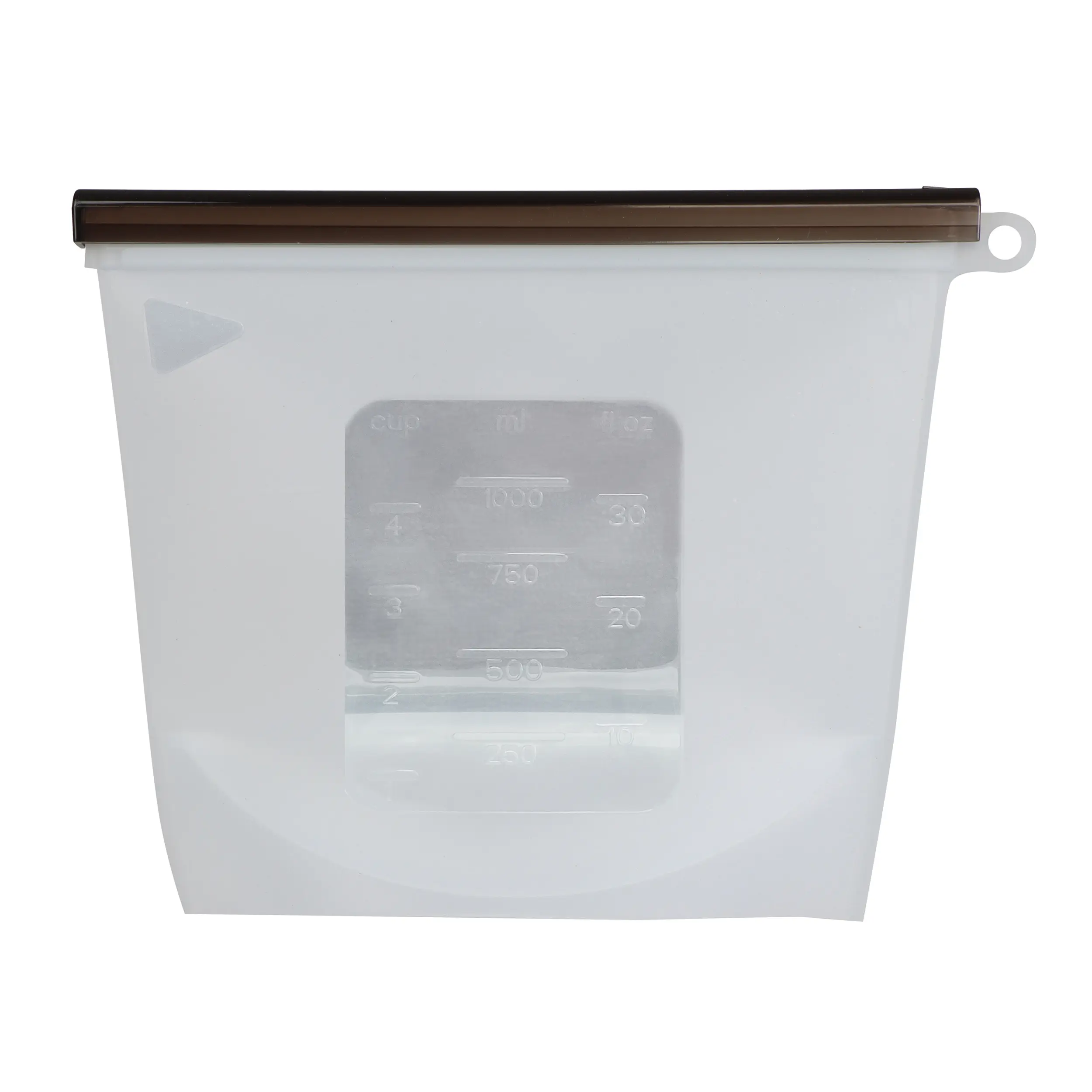 7Penn Silicone Food Storage Bag 1000mL - 1pk Clear 8 x 6.25in Reusable Food Bags