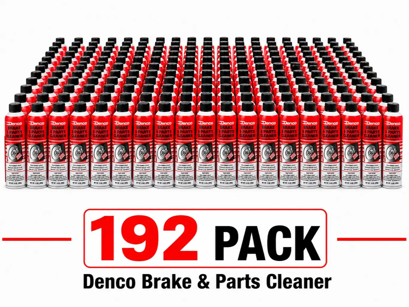 #1930 Denco Brake & Parts Cleaner - 13 OZ Cans - 192 Pack