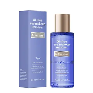 Gentle Oil-Free Eye Makeup Remover & Cleanser for Eyes Lips, Non-Greasy Makeup Remover, Gently Waterproof Mascara Remover, Deep Cleanse