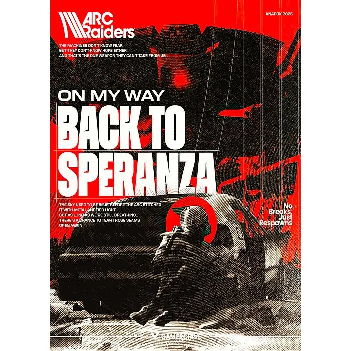 Arc Raiders: Back to Speranza  Poster - High-Quality Glossy Paper Posters