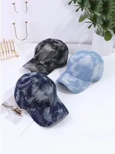Tie Dye Pattern Baseball Cap, Casual Outdoor Sports Hat for Men & Women, Fashion Accessories for Traveling & Party Clothing Decor, Premium Quality Cap