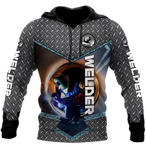 Men's Hoodie Electric welder Pattern Women Sweatshirts 3D Print Fashion Autumn Harajuku Unisex Casual Tracksuit