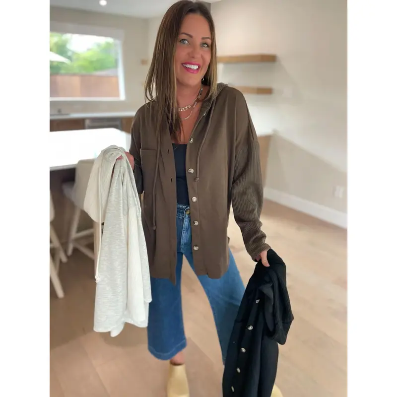 Best Selling Rowan Knit Sleeve Jacket in Three Colors