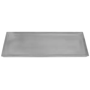 Medium Galvanized Steel Planter Trays