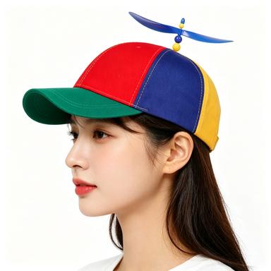 Unisex Propeller Baseball Cap Funny Adjustable Hat with Satin Lined Interior Sun Protection Novelty Aesthetic Cap for Travel Outdoor Festival Party and Daily Wear tiktokshopspringglowup