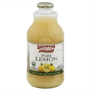 Lakewood Lemon Juice, Pure, 32 Oz, Pack Of 6