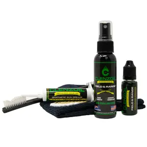 Clenzoil Field & Range Gun Kit: All-In-One Cleaning & Lubrication with Microfiber Towel