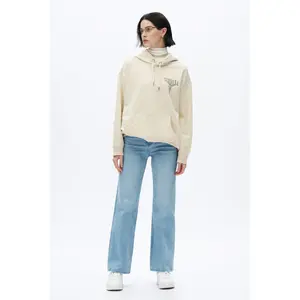 Alsa Wide Leg Distressed Jeans