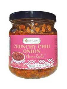 Katayama Crunchy Chili Onion | Dollar Tree Viral,Versatile Topping, Crispy Onion & Hot Chili Oil, 6.35 oz