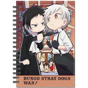 Bungo Stray Dogs Wan! - Key Art 1 Hardcover Notebook
