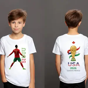 Portugal Soccer Legend T-Shirt – 2026 World Cup Style Football Tee, Unisex Shirt for Men Women Youth Adults, Siuuu Goal Celebration Graphic, 100% Cotton Fan Gift graphic tee