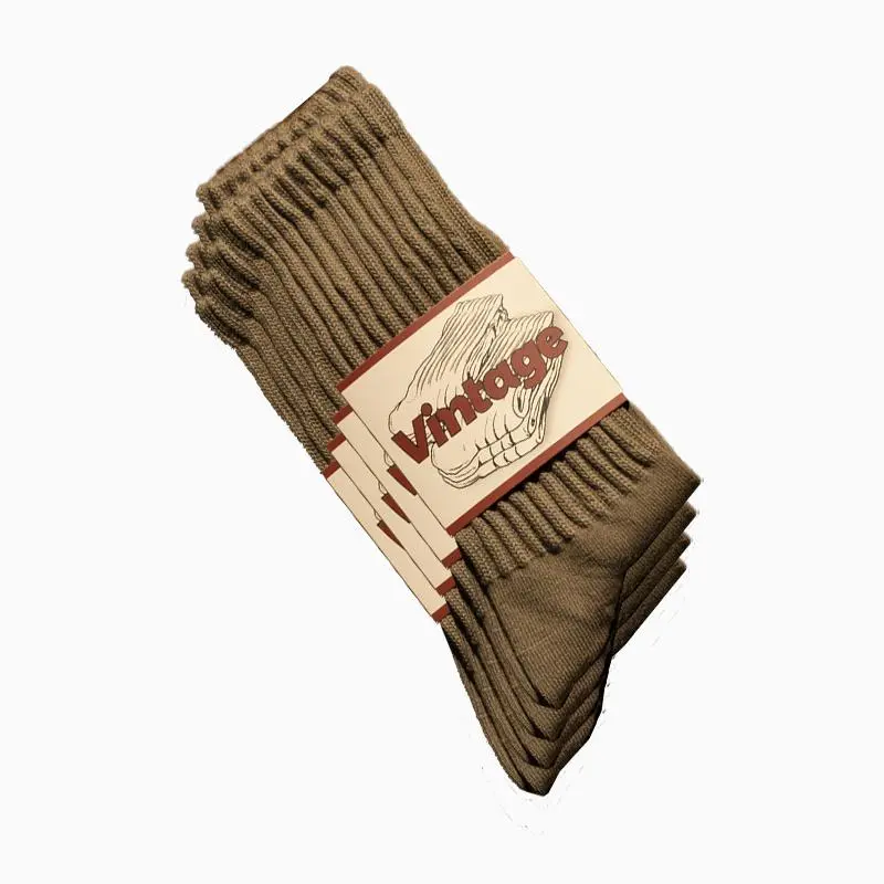 4 Pairs - Military Green