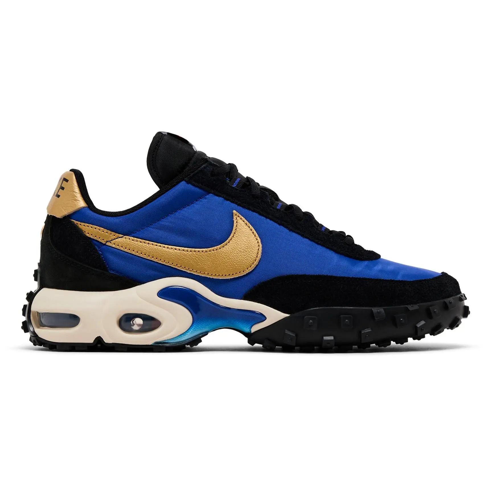 [FV6946-400] MENS NIKE AIR MAX WAFFLE RACER SP 'HYPER BLUE METALLIC GOLD'