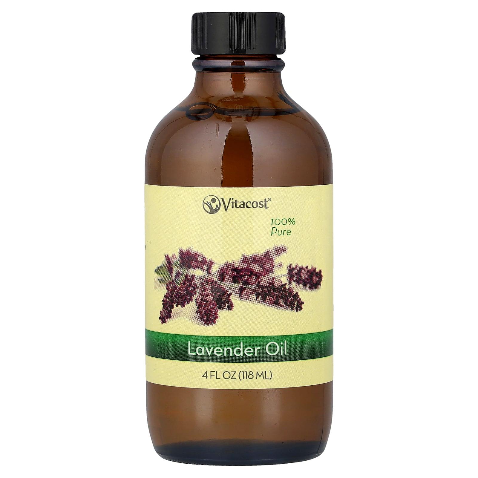 Vitacost 100% Pure Lavender Oil, 4 fl oz (118 ml)