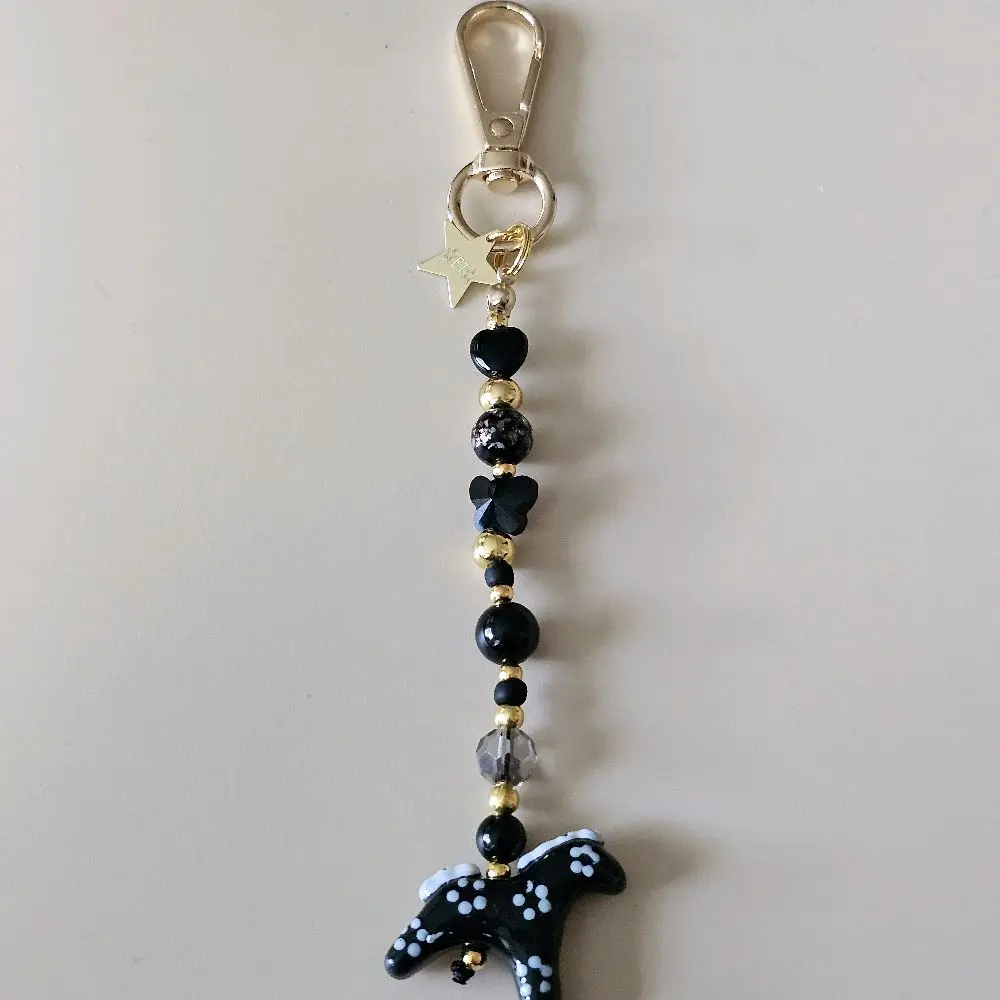 Bohemian Trinkets Wild Horse Series Noir Étoile Bag Charm