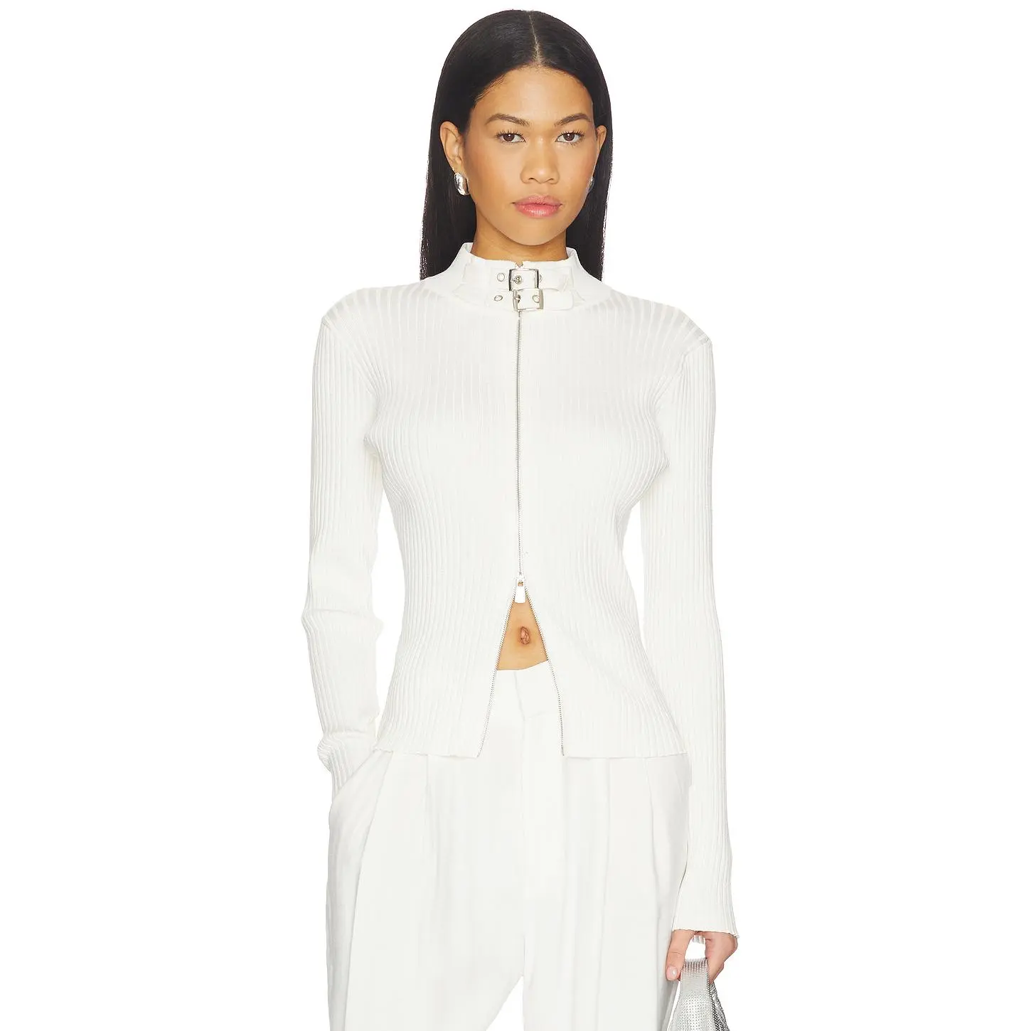 Nonchalant Label Dion Cardigan in Ivory