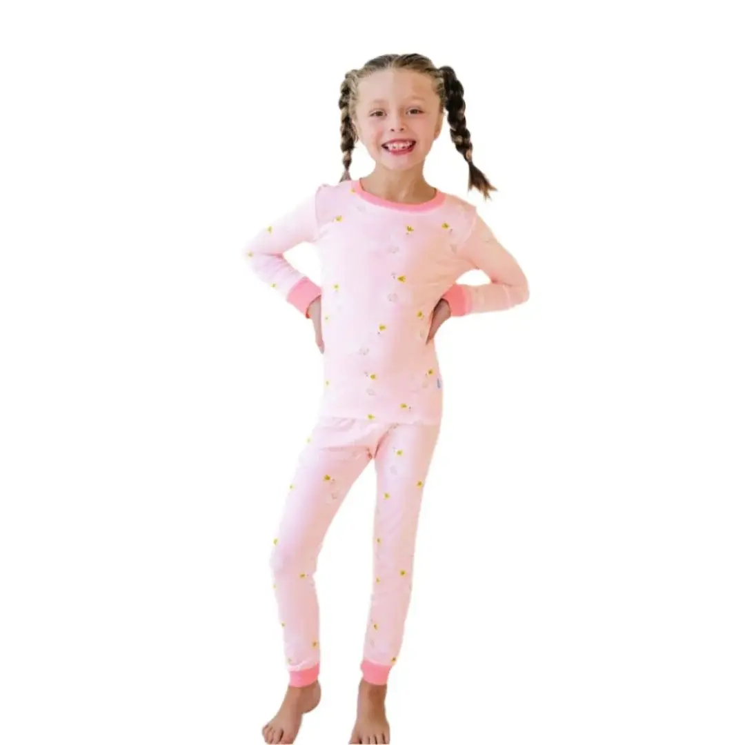 9/10 Swan Slumber Bamboo Pajamas