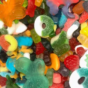 Exotic Gummy Mix Candy | Fruity & Chewy Assorted Fruity Treats for All Ages - (1 lb bag 2 lb bag 3.25 lb & 7 lb jar)