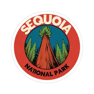 Sequoia National Park - Vinyl Sticker