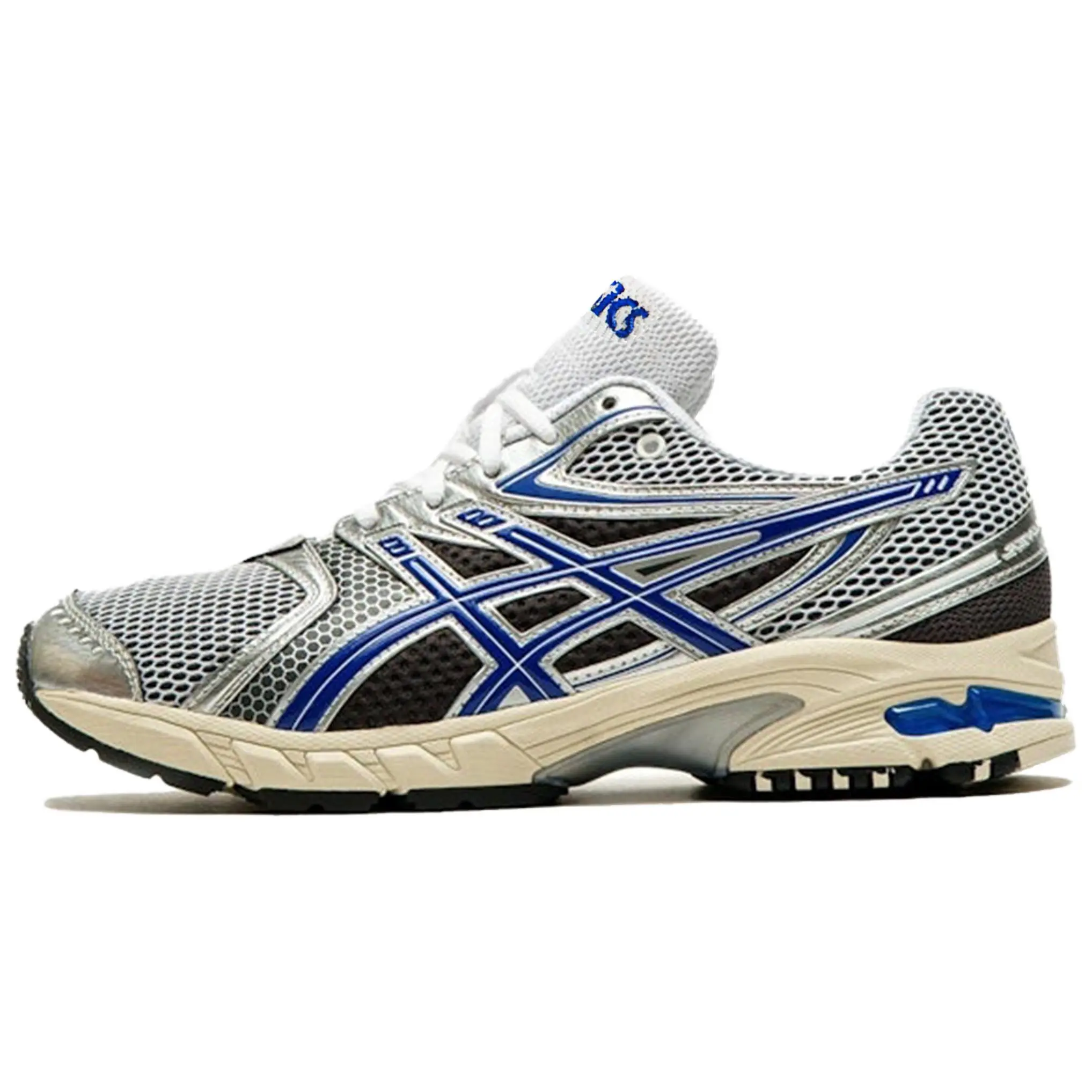 ASICS GEL DS Trainer 14 Abrasion Resistant Breathable Low Top Running Shoes Unisex Gray Silver Blue Retro Versatile 1203A607-103