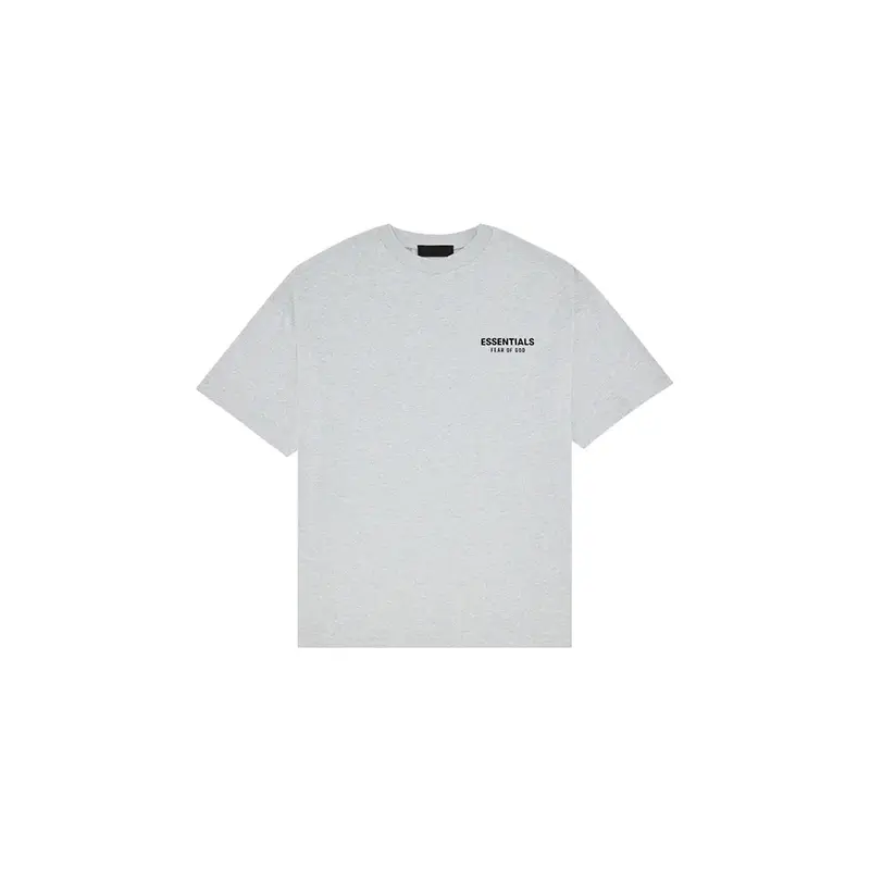 Fear of God Essentials Jersey Crewneck Tee 'Light Heather Grey'