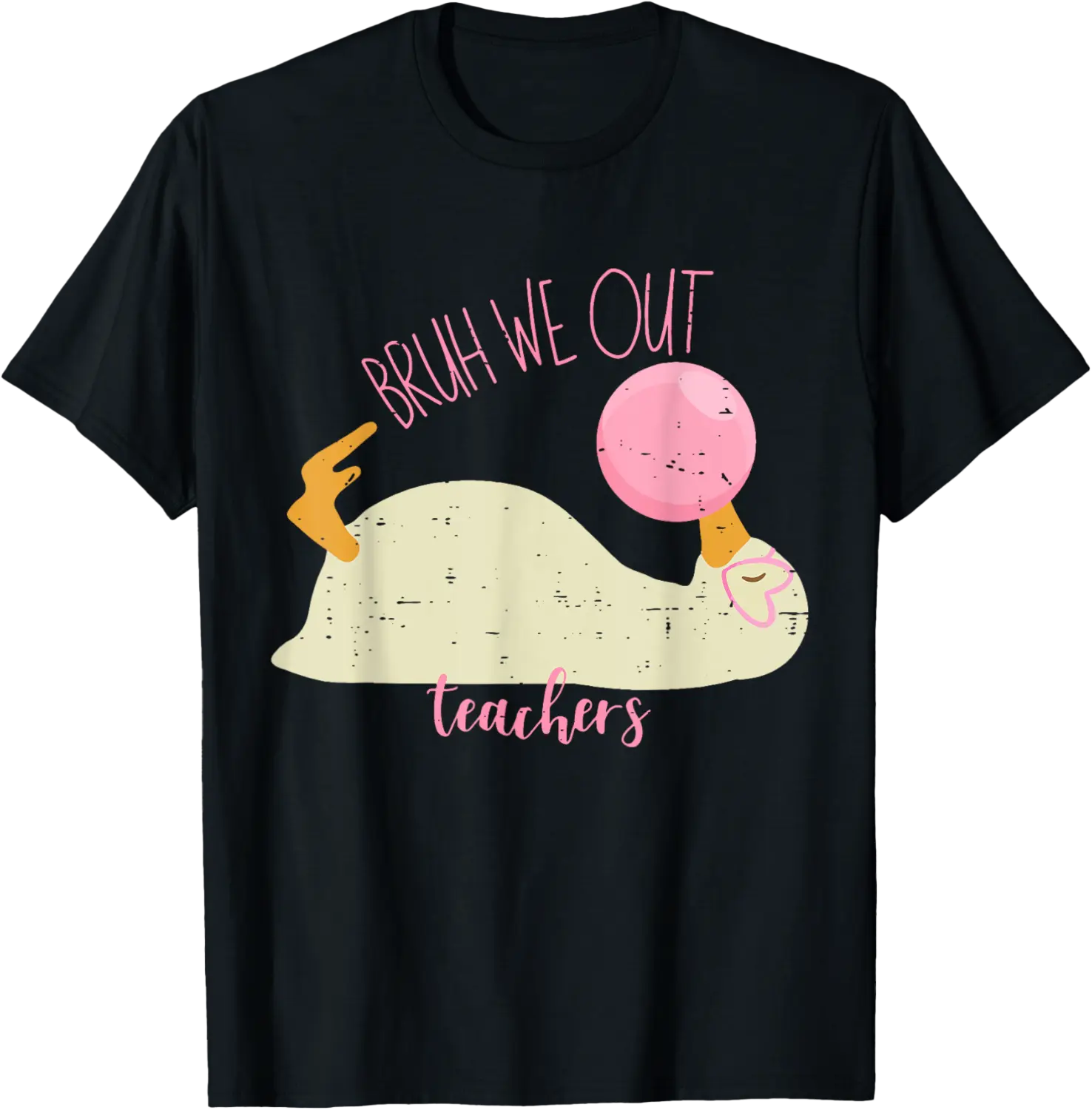 Funny Bruh We Out Teachers Goose Summer Last Day Of School T-Shirt - Edreimoreno Shop 73B0F624VCZS